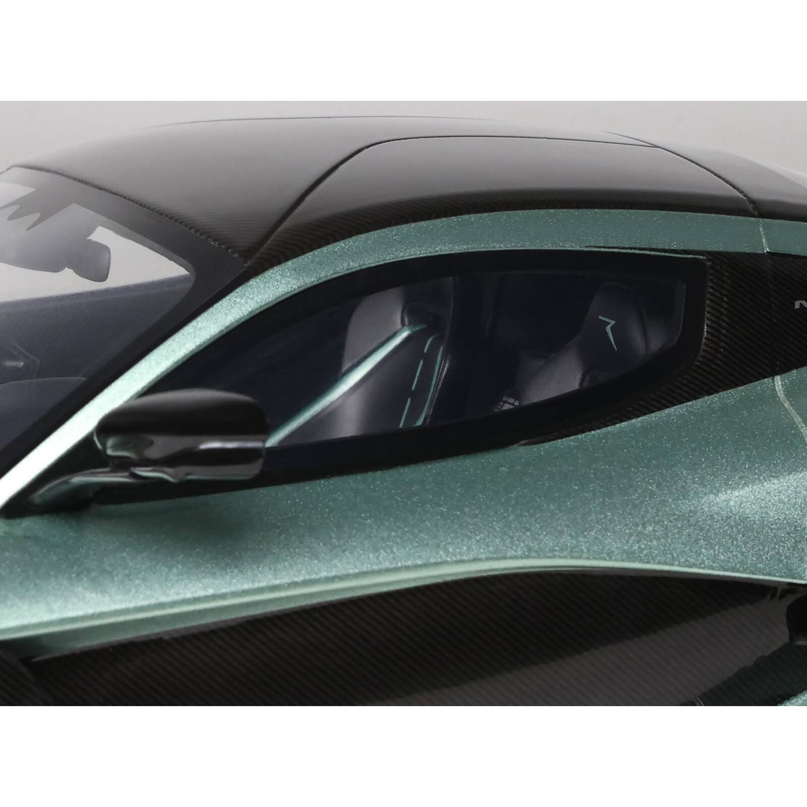 Alt View 2. GT Spirit - 2024 Rimac Nevera R Green Metallic with Black Top 1/18 Model Car by GT Spirit.