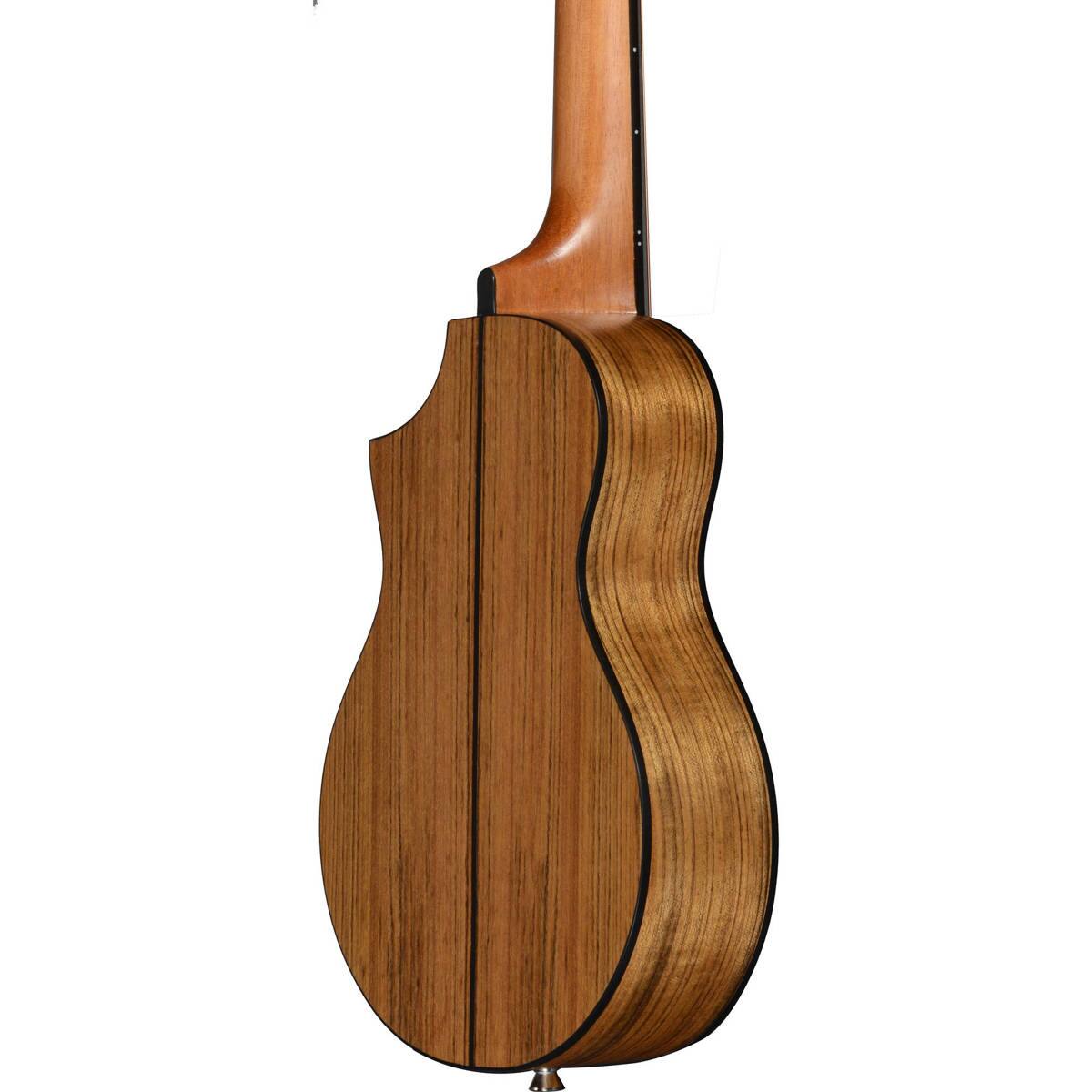 Alt View 2. Ibanez - Ibanez EWP Series EWP14 Piccolo Acoustic Guitar, Rosewood Fretboard, Open Pore Natural.