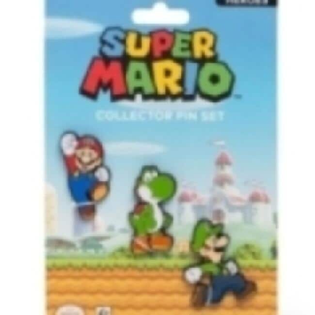 Collector Pin Set - Super Mario Heroes - Nintendo Switch