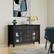 Left. Simpli Home - Artisan Sideboard Buffet - Black.