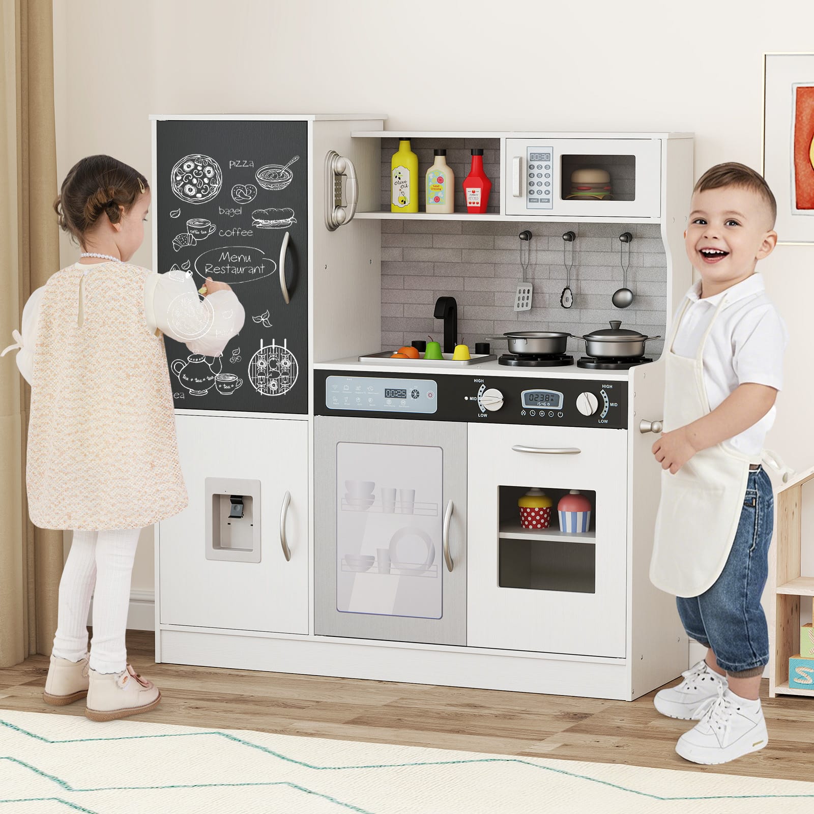 pizza bagel coffee Menu Restaurant