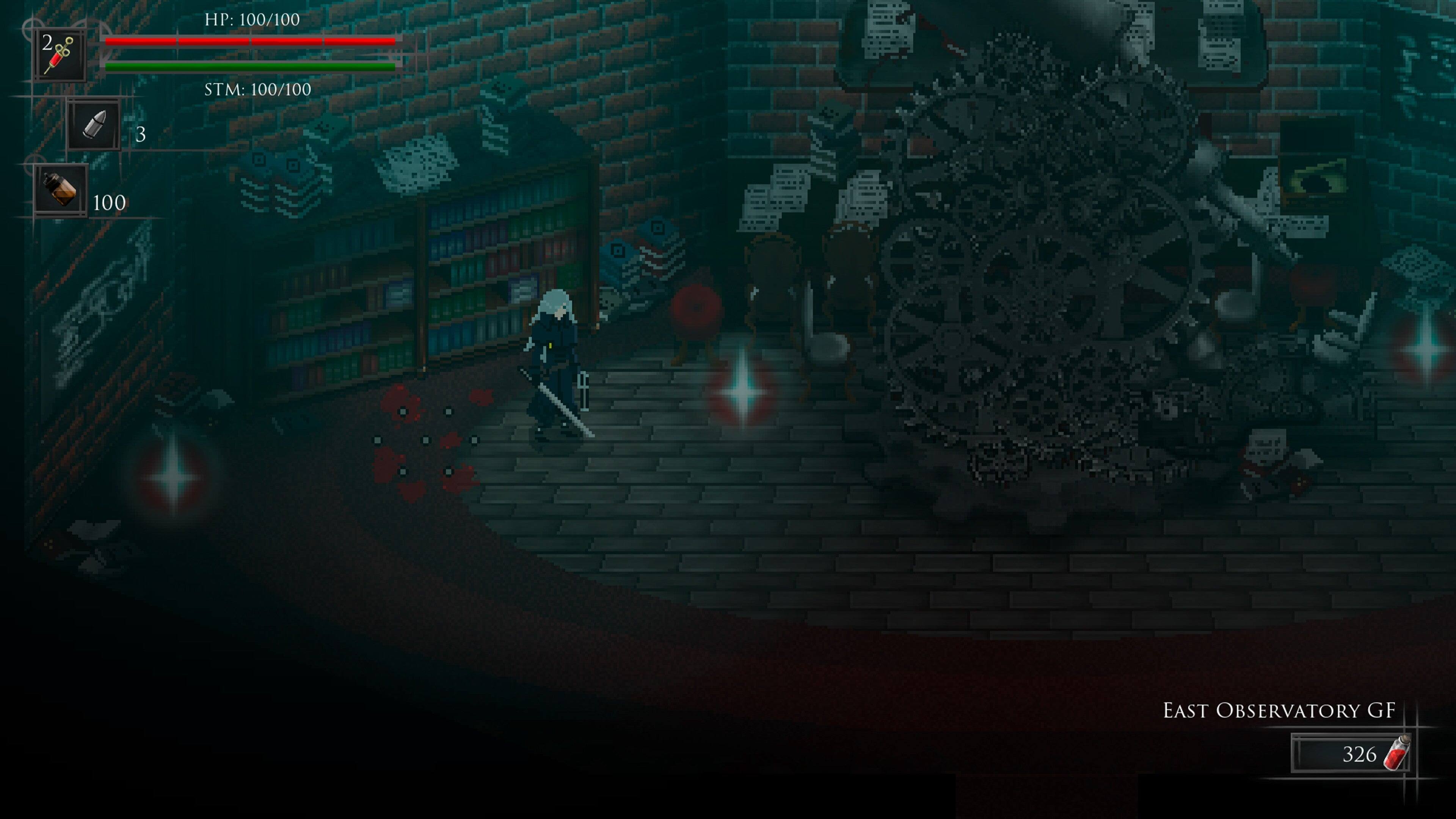 2 2%  
HP: 100/100  
STM: 100/100  
3  
100  
EAST OBSERVATORY GF  
326