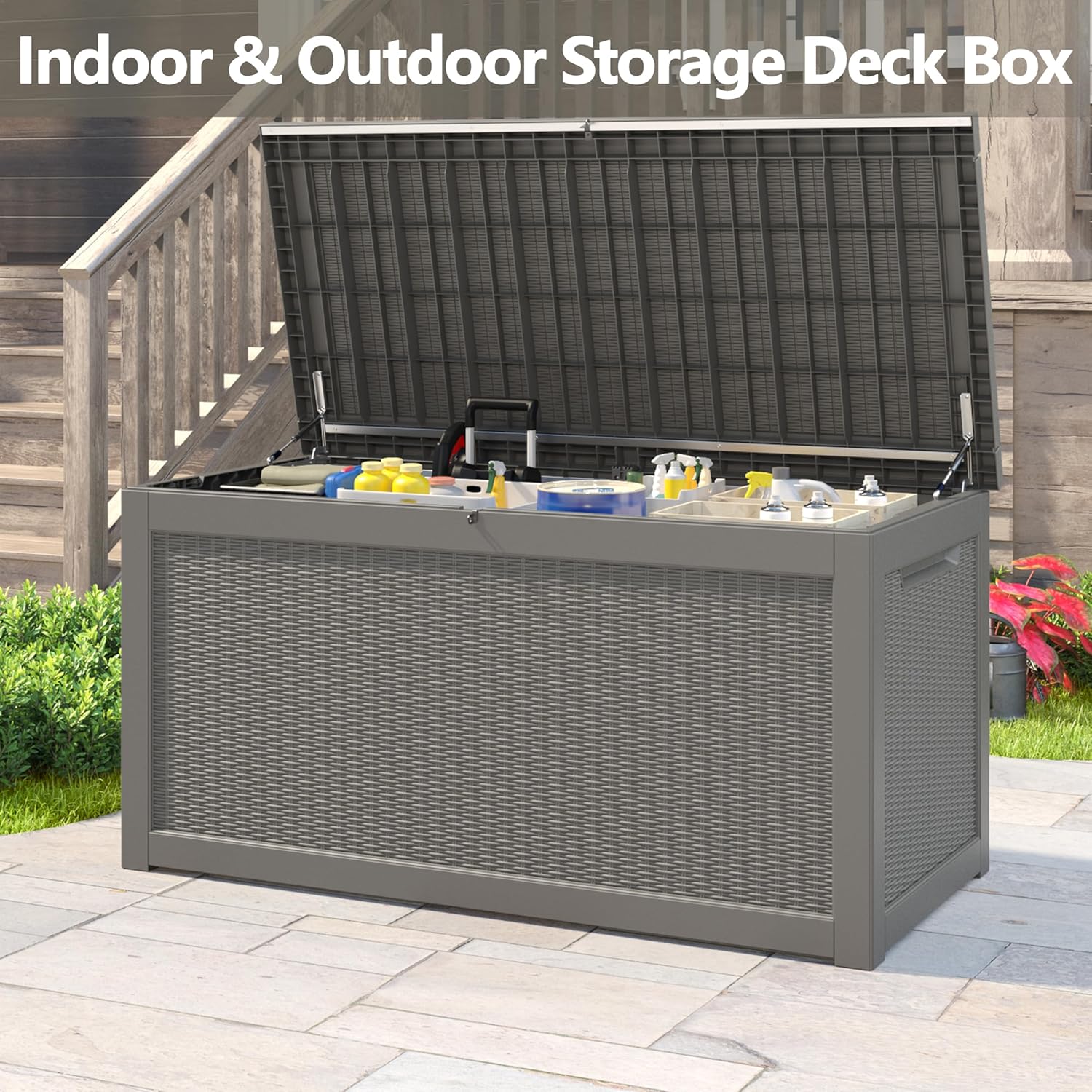 Indoor & Outdoor Storage Deck Box