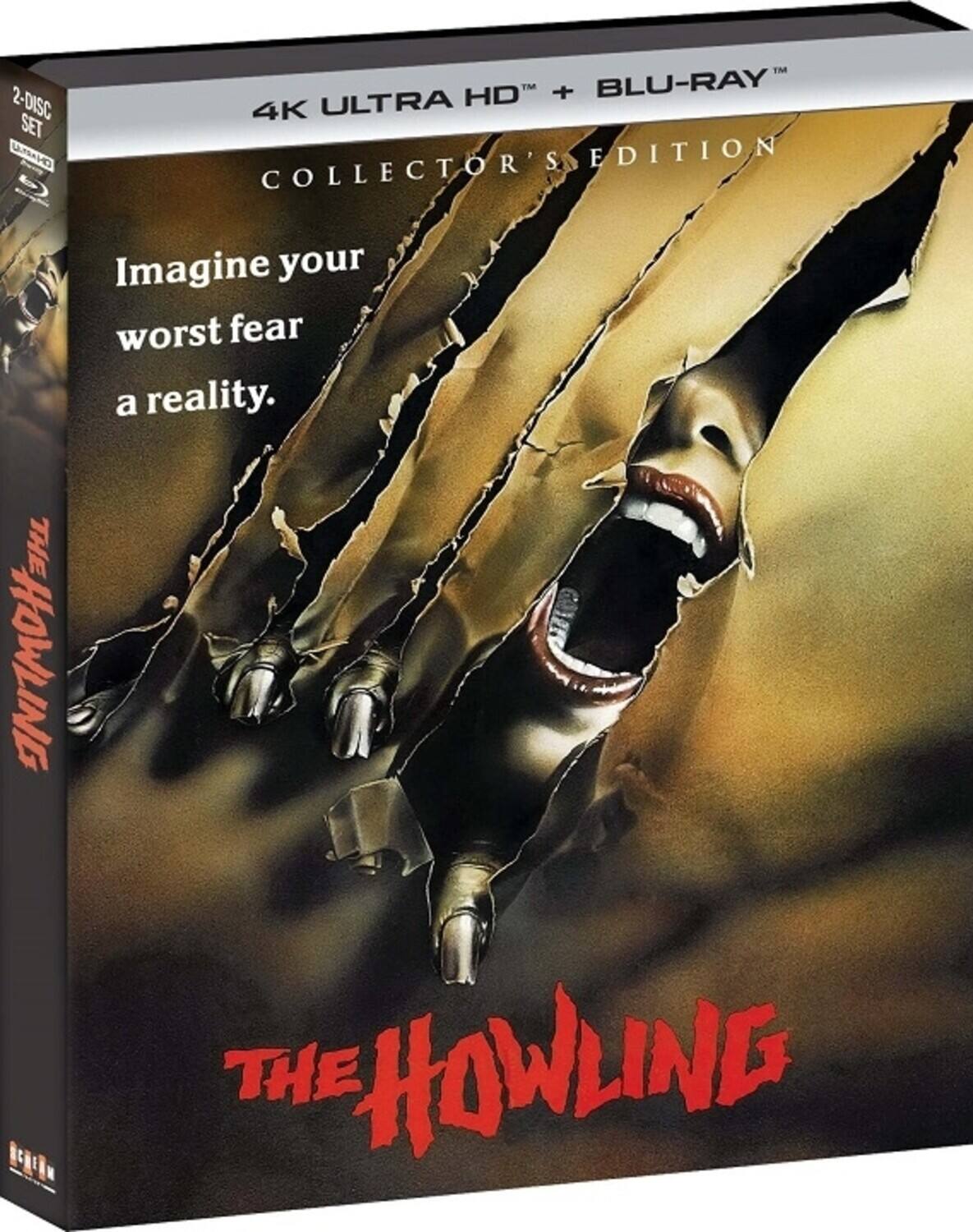 Front. The Howling (Collector's Edition)   - 4K Blu-Ray.