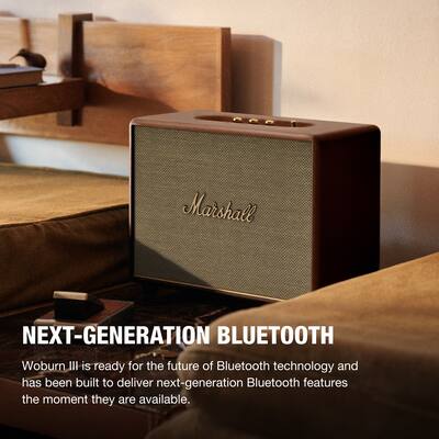 Marshall Woburn III Bluetooth Speaker Brown 1006088 - Best Buy