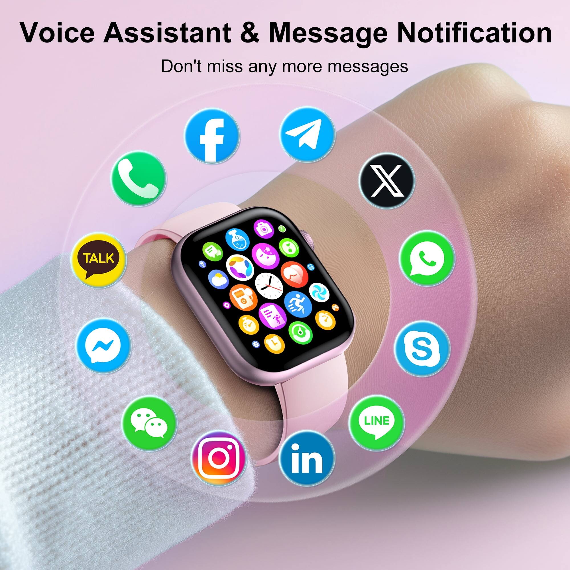 Voice Assistant & Message Notification  
Don't miss any more messages