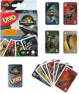 Mattel - Games - UNO: Jurassic World: Rebirth Edition - COLLECTIBLES - Multicolor