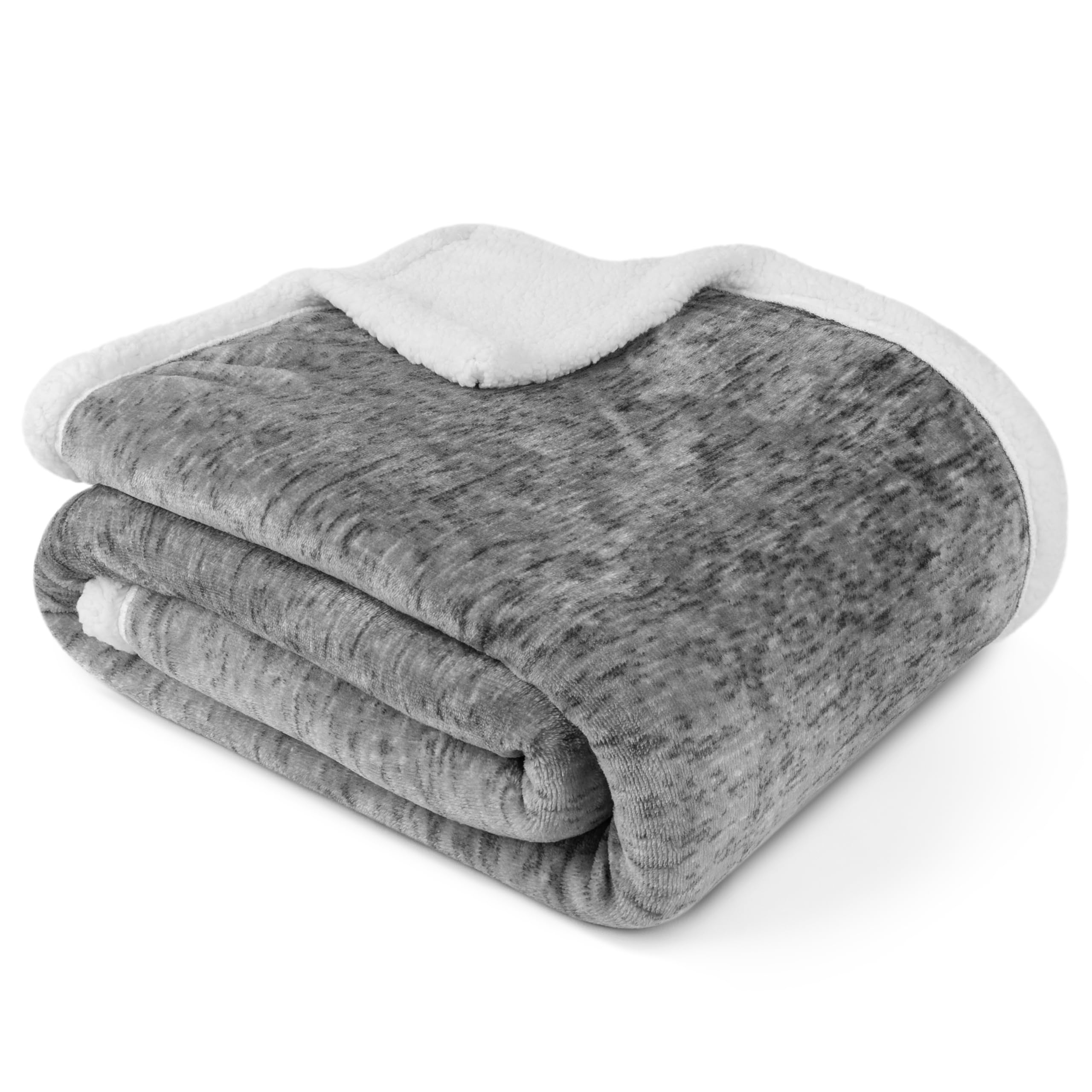 Melange Charcoal 50 x 60 Inches