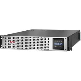APC - Smart-UPS, Line Interactive, 2200VA, Lithium-ion, Rackmount 2U, 120V, 2x NEMA 5-20R+6x NEMA 5-15R outlets - Black,Silver
