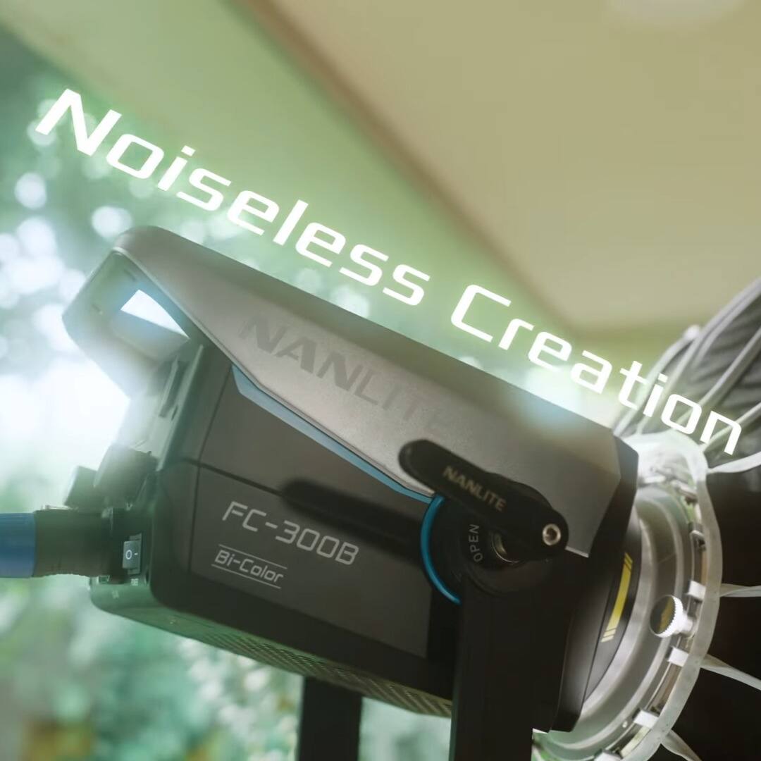 Noiseless Creation  
NANLITE  
FC-300B  
Bi-Color