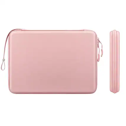 Front. Kitcheniva - Shockproof 15.6" Laptop Sleeve Case For HP Dell Samsung Pink - Pink.