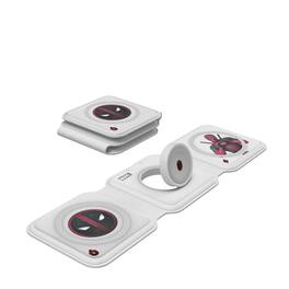 Keyscaper - Marvel Badge Foldable 3 in 1 Charger - Deadpool 2