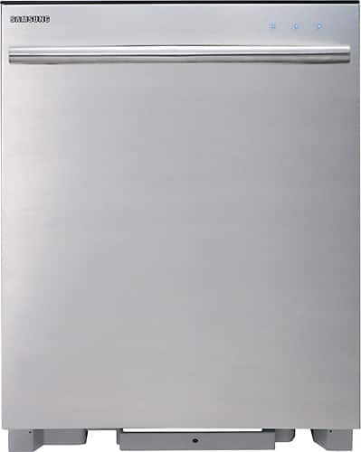 Samsung - 24" Tall Tub Built-In Dishwasher - Stainless-Steel-Front_Standard