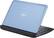 Alt View Standard 3. Dell - Inspiron Mini Netbook / Intel® Atom™ Processor / 10.1" Display / 1GB Memory / 250GB Hard Drive - Ice Blue.