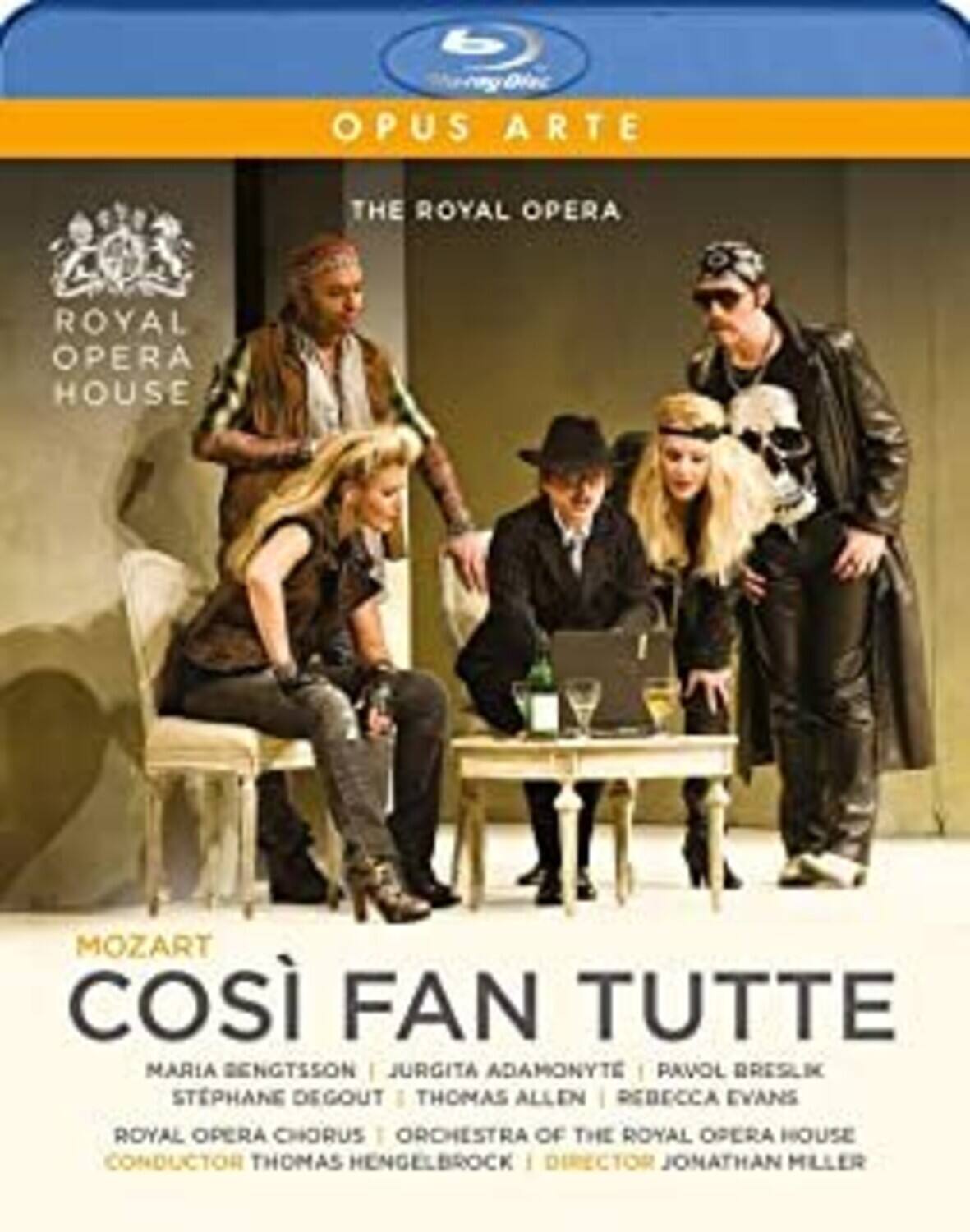 Front. Orchestra & Chorus Of The Royal Opera House - Cosi Fan Tutte   - BLU-RAY.