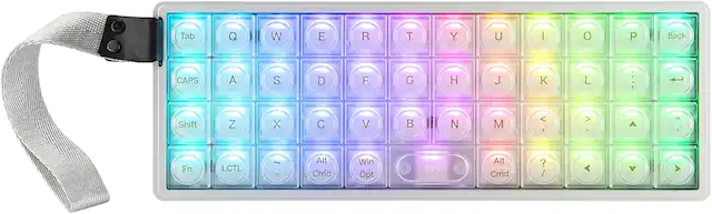 Tab Q W E R T Y U I O P Back CAPS A S D F G H J K L Shift Z X C V B N M , . A 11 1 Fn LCTL Alt Cmd Win Opt Alt Cmd ? /