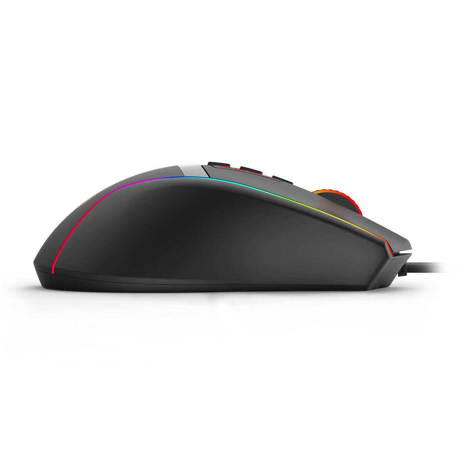 Alt View 10. REDRAGON - SWAIN M915 Wired Gaming Mouse - Black.