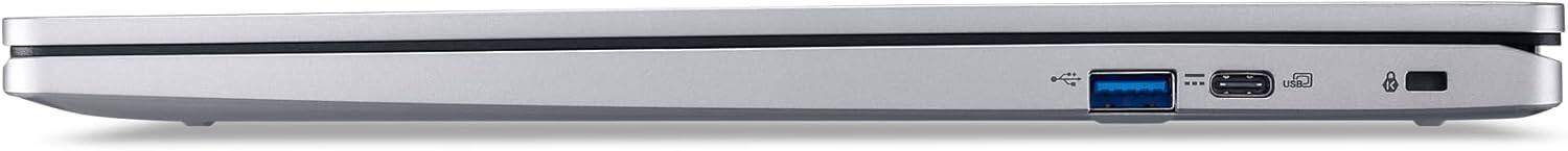 Alt View 1. Acer - Chromebook 315 Intel N100 4GB RAM 64GB eMMC 15.6″ FHD Touch ChromeOS - Silver.