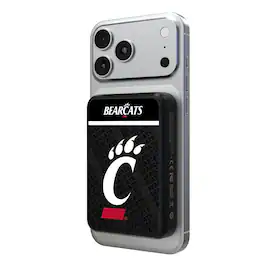 Keyscaper - Cincinnati Bearcats Endzone Plus Wireless Power Bank - Multicolor