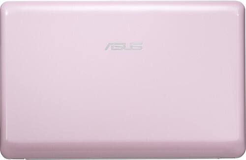 Front Standard. Asus - Eee PC Netbook / Intel® Atom™ Processor / 10.1" Display / 1GB Memory / 160GB Hard Drive - Pink.