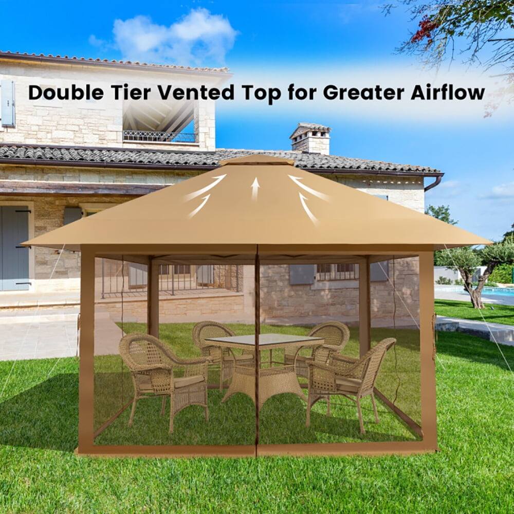 Double Tier Vented Top for Greater Airflow