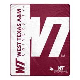 Pegasus - West Texas A&M Buffaloes 50" x 60" Endzone Ultra Soft Throw Blanket - Multicolor