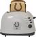 Front Standard. Pangea Brands - ProToast Indianapolis Colts 2-Slice Toaster - Silver.