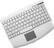 Front. Adesso - Mini Keyboard - White.