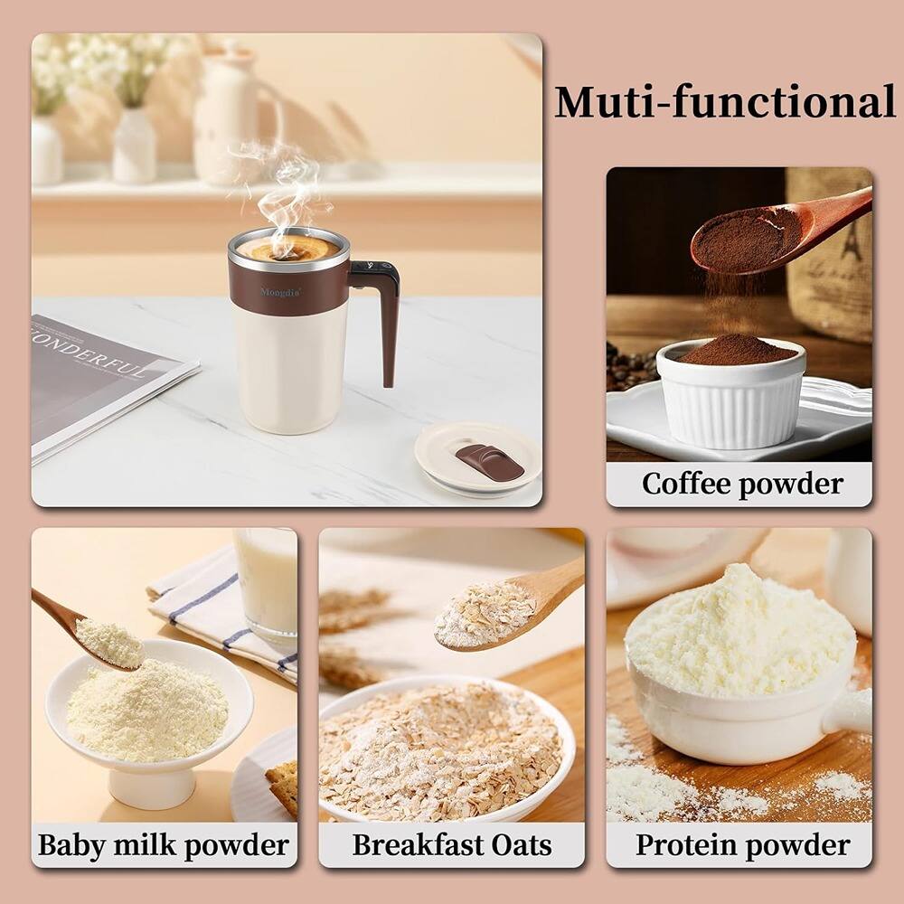 Multi-functional  
Coffee powder  
Baby milk powder  
Breakfast Oats  
Protein powder