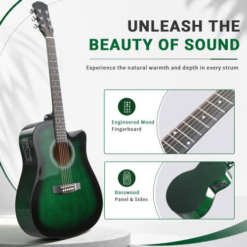 UNLEASH THE BEAUTY OF SOUND

Experience the natural warmth and depth in every strum

Engineered Wood Fingerboard

Basswood Panel & Sides