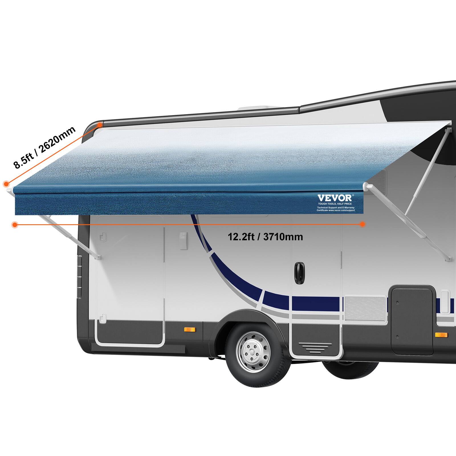 - 2620mm 8.5ft VEVOR
- 12.2ft / 3710mm