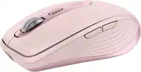Front. Logitech - MX Anywhere 3S Mouse Compact Performance - Rose.
