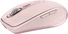 Front. Logitech - MX Anywhere 3S Mouse Compact Performance - Rose.