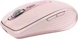 Logitech - MX Anywhere 3S Mouse Compact Performance - Wireless - Rose