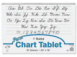 Pacon - Classroom Flip Chart, 24" x 16" (P0074620) - White