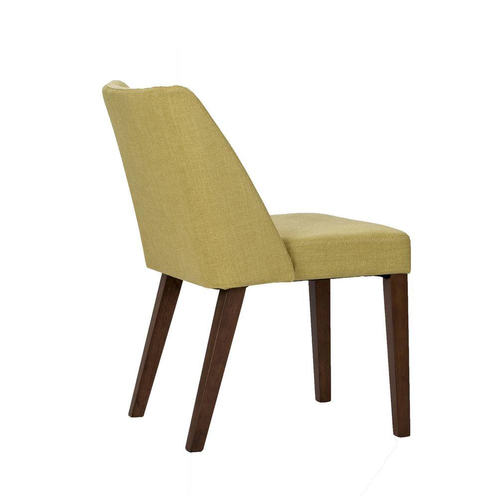 Alt View 3. Liberty Furniture Industries - Space Savers Nido Chair - Green (RTA) in Satin Walnut - Brown.