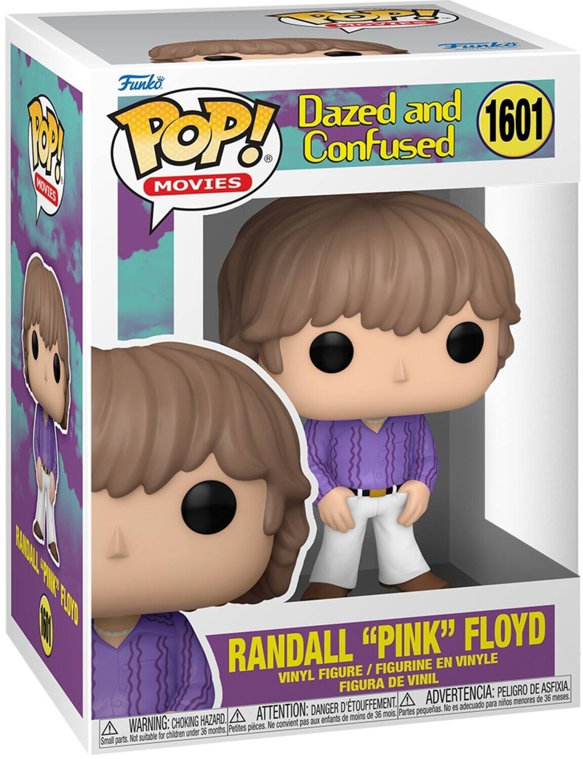 POP! Funko. Dazed and 1601 B POP! MOVIES Confused MOVTES TION YN ROTD RANDALL "PINK" FLOYD FIGURINE EN VINYLE FIGURE / VINYL DE VINIL FIGURA PELIGRO DE ASFIXIA. D'TOUFFEMENT. ADVERTENCIA: para nios menores de 36 meses. DANGER pequeras. No es adecuado HAZARD. ATTENTION: aux enfants de moins de 36 mois. Partes WARNING: CHOKING Petites pieces. Ne convient pas children under 36 months Not suitable for Small parts