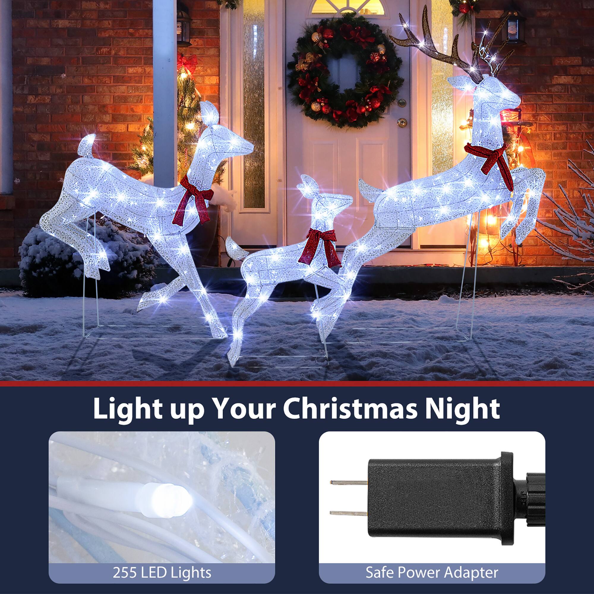 Light up Your Christmas Night

255 LED Lights

Safe Power Adapter