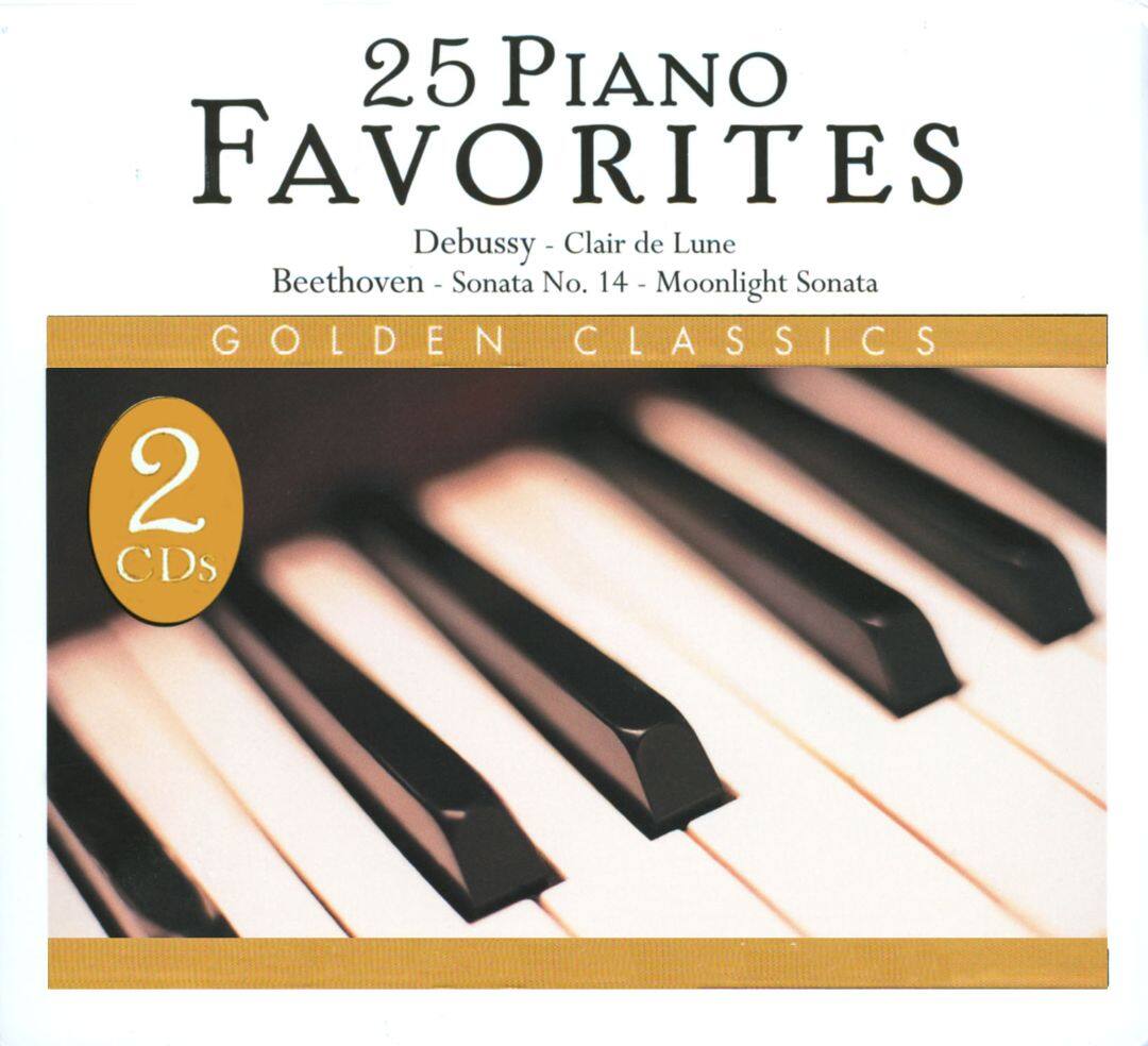 Best Buy: Golden Classics: 25 Piano Favorites [CD]