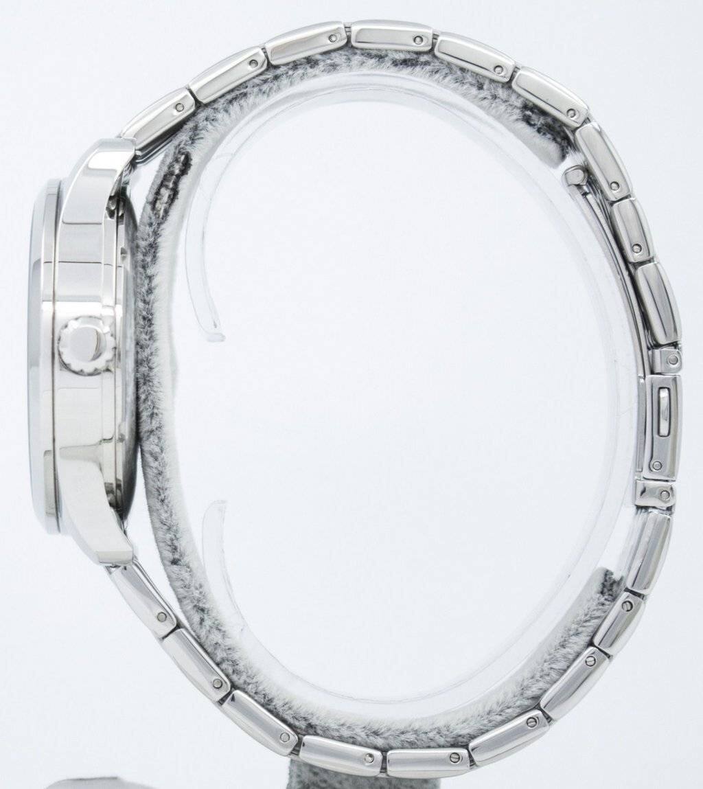 Left. Citizen - Stainless Steel Blue Textured Dial Automatic NH8350-59L Men's Watch - Silver, Blue.