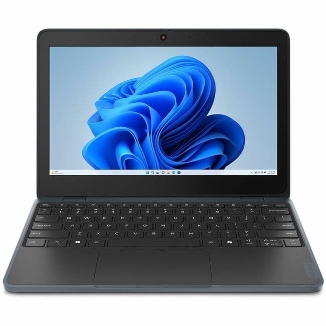Lenovo - 100w Gen 5 83LD0001US 11.6" Notebook - HD - 60 Hz - Intel N-Series N150 - 4 GB - 128 GB SSD - English Keyboard - Slate Gray
