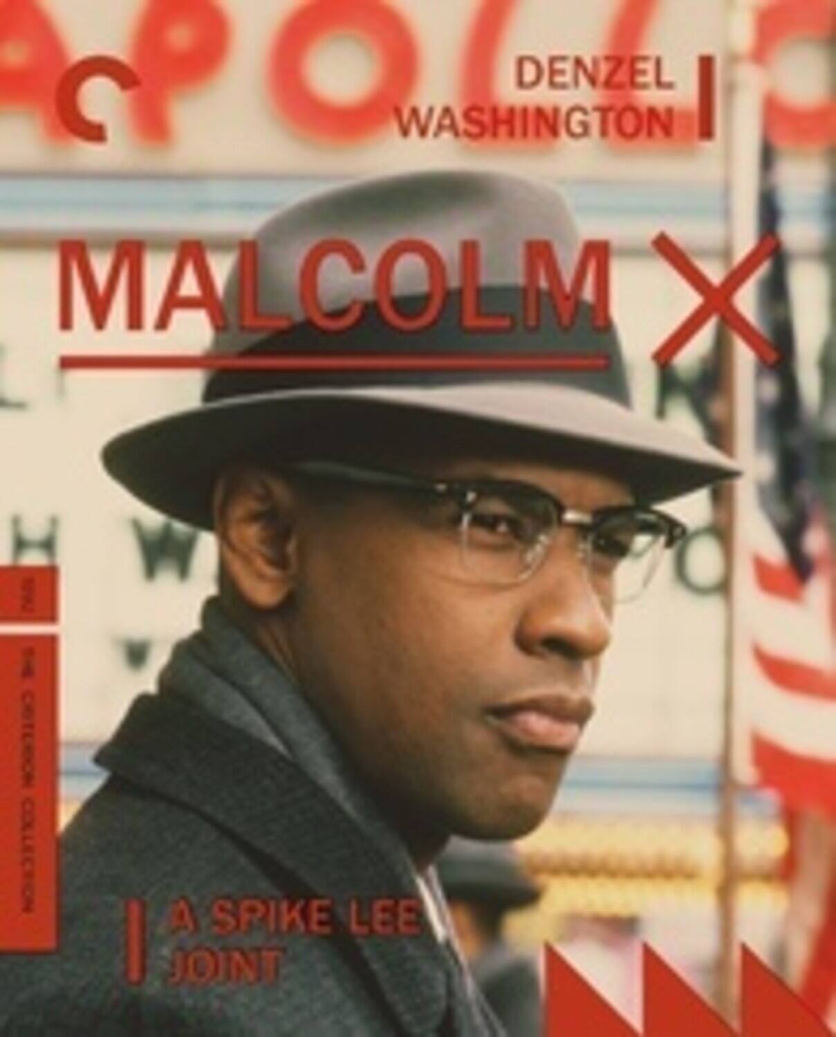 Front. Malcolm X (Criterion Collection) - 4K Blu-Ray.