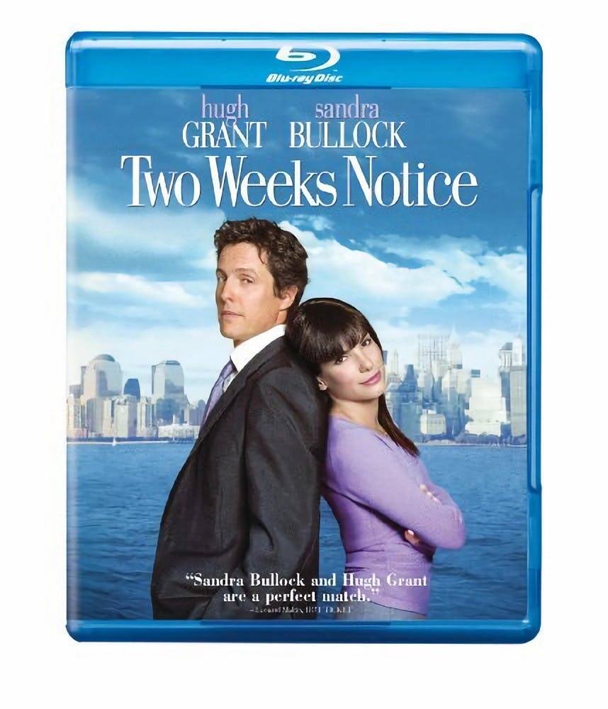 Front. Two Weeks Notice [Blu-ray].