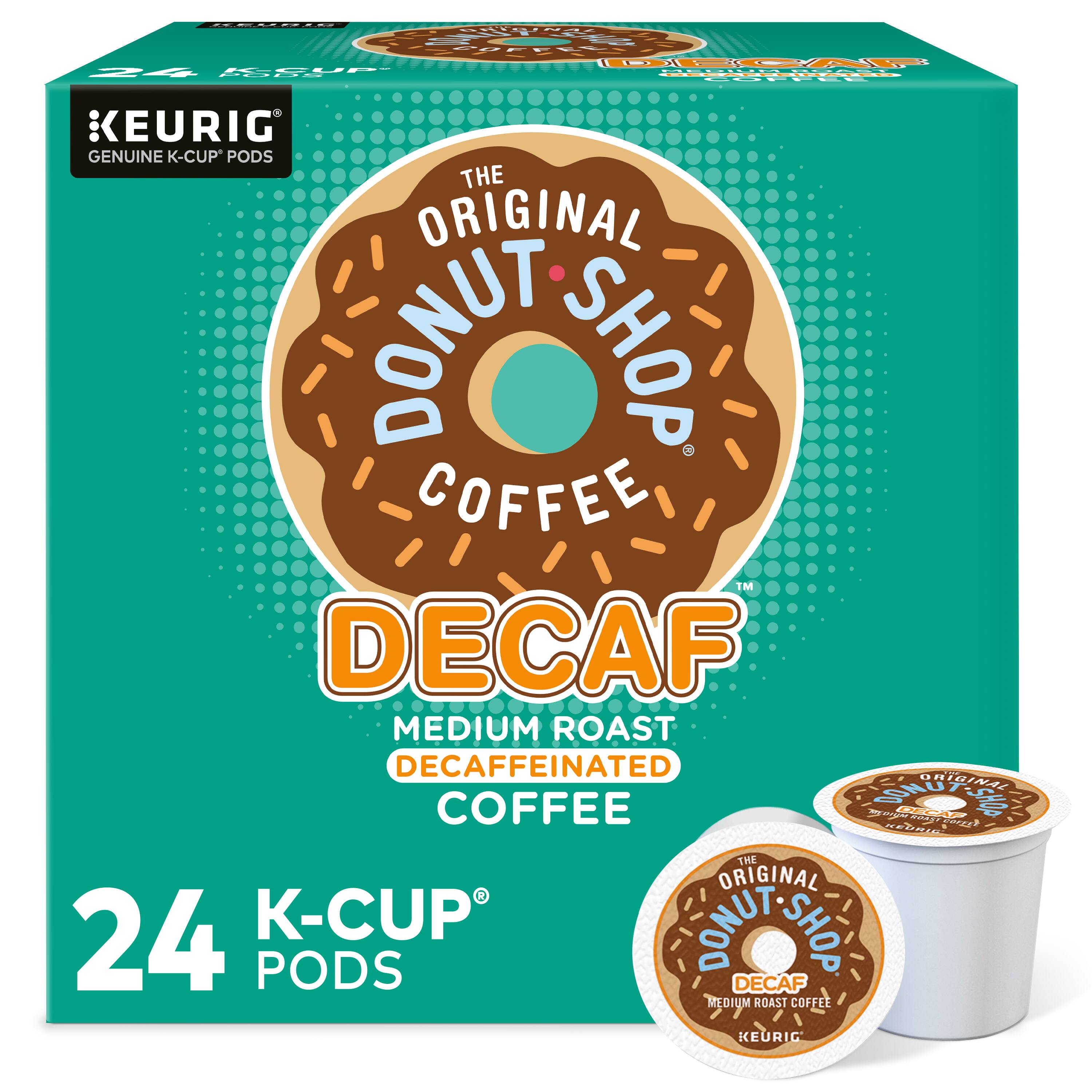 The Original Donut Shop - Decaf Keurig Single-Serve K-Cup Pods, Medium Roast Coffee, 24 Count