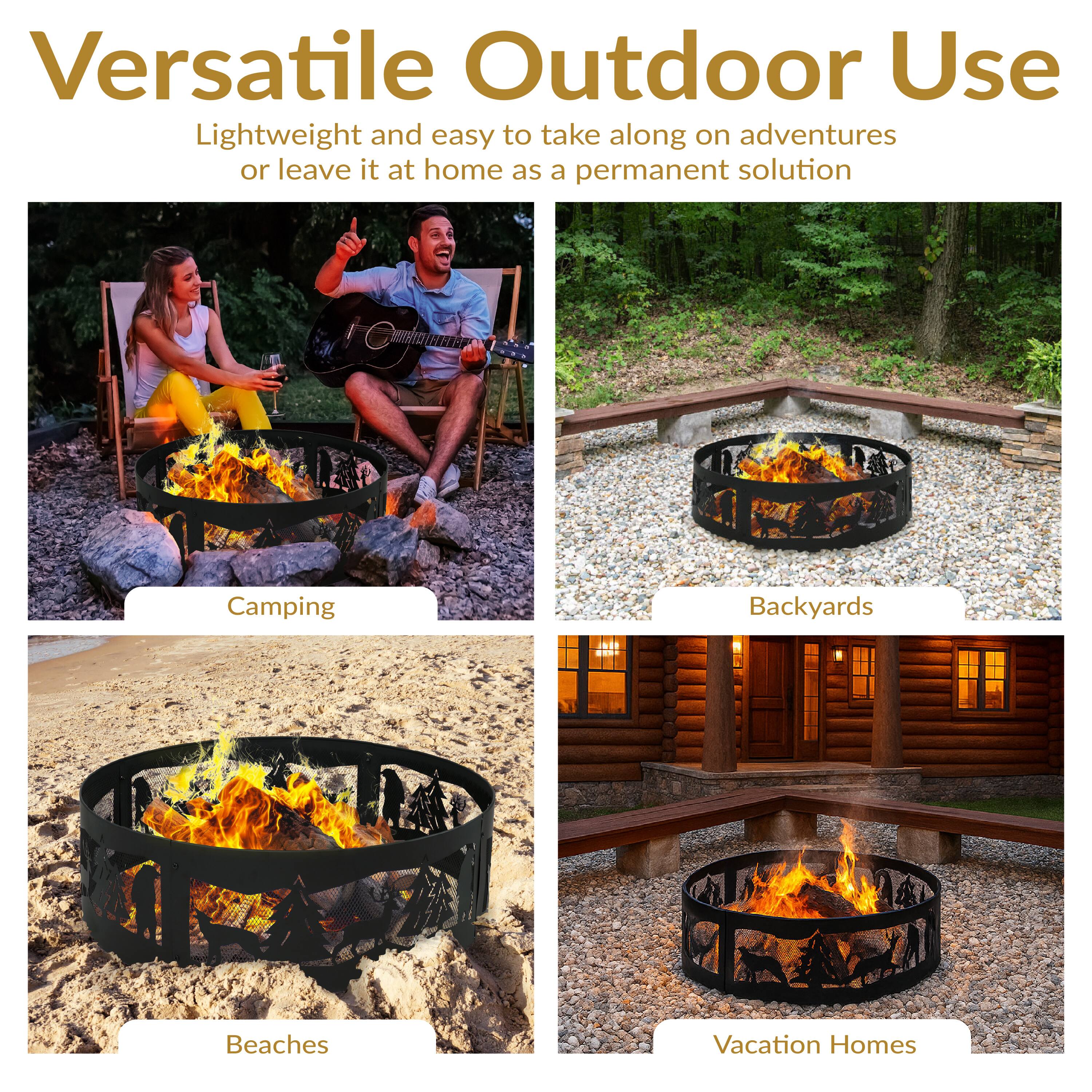 Versatile Outdoor Use

Lightweight and easy to take along on adventures or leave it at home as a permanent solution

Camping  
Backyards  
Beaches  
Vacation Homes