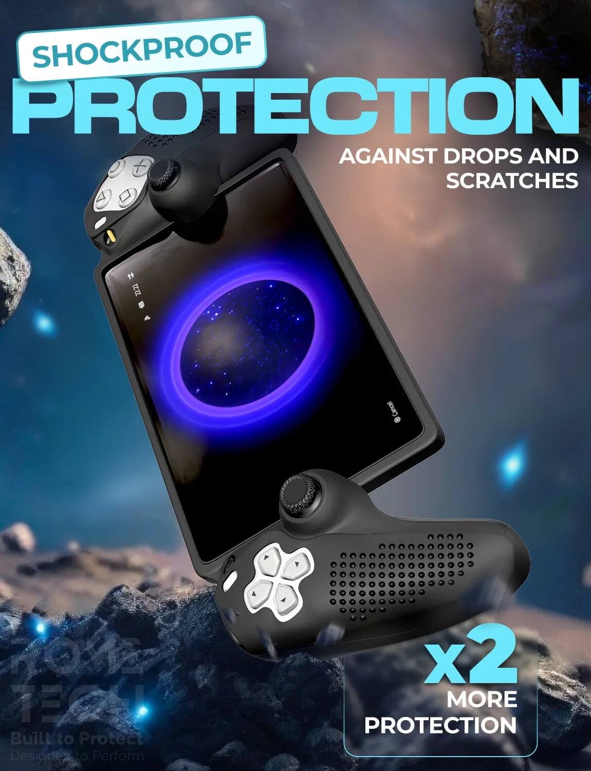 SHOCKPROOF PROTECTION AGAINST DROPS AND SCRATCHES

x2 MORE PROTECTION

Built to Protect
Designed to Perform
