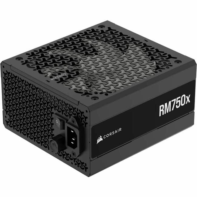 CORSAIR - RMx Series RM750x Fully Modular Power Supply - Internal - 120 V AC, 230 V AC Input - 3.3 V DC, 5 V DC, 12 V DC