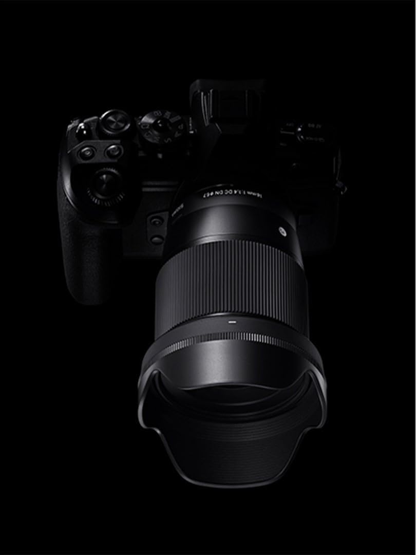 Back. Sigma - Sigma 16mm f/1.4 DC DN Contemporary Lens for Sony E - Black.
