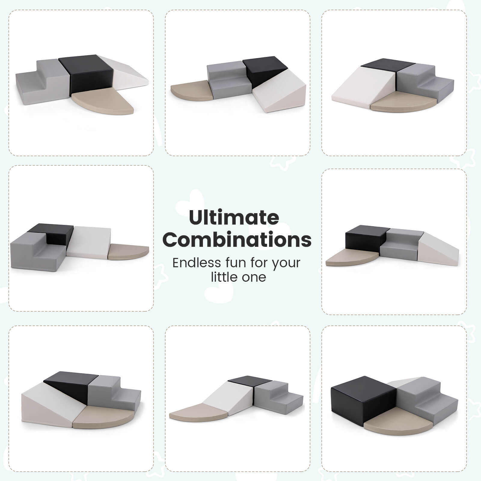 Ultimate Combinations  
Endless fun for your little one