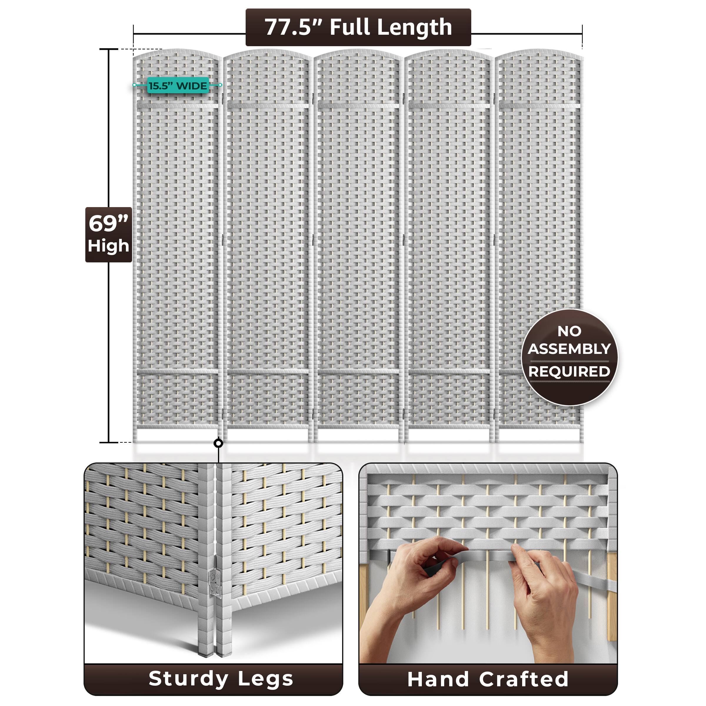 77.5" Full Length  
15.5" Wide  
69" High  
No Assembly Required  
Sturdy Legs  
Hand Crafted